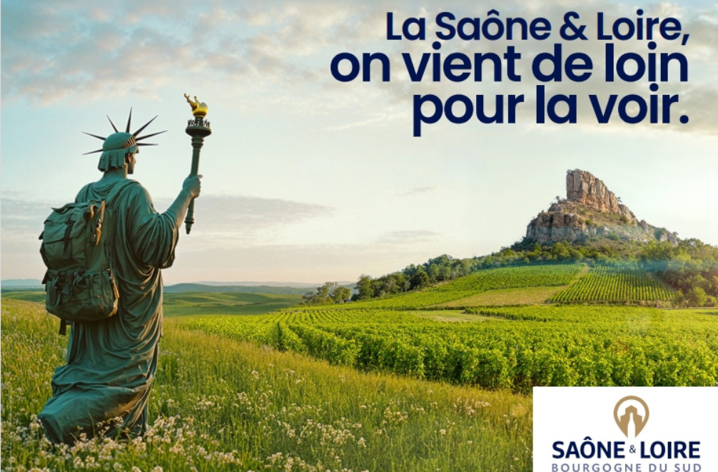 La Saône-et-Loire, on vient de loin pour la voir