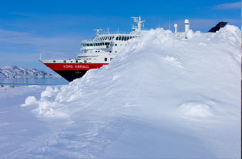  A la recherche des Aurores Boréales à bord de l'express côtier de Norvège